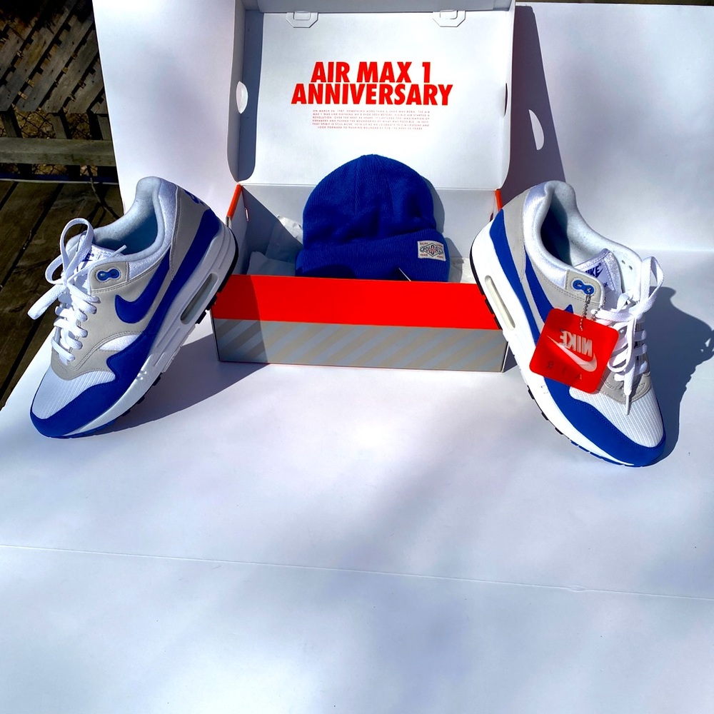 NIKE AIR MAX 1 ANNIVERSARY ROYALS - Picture 4 of 9